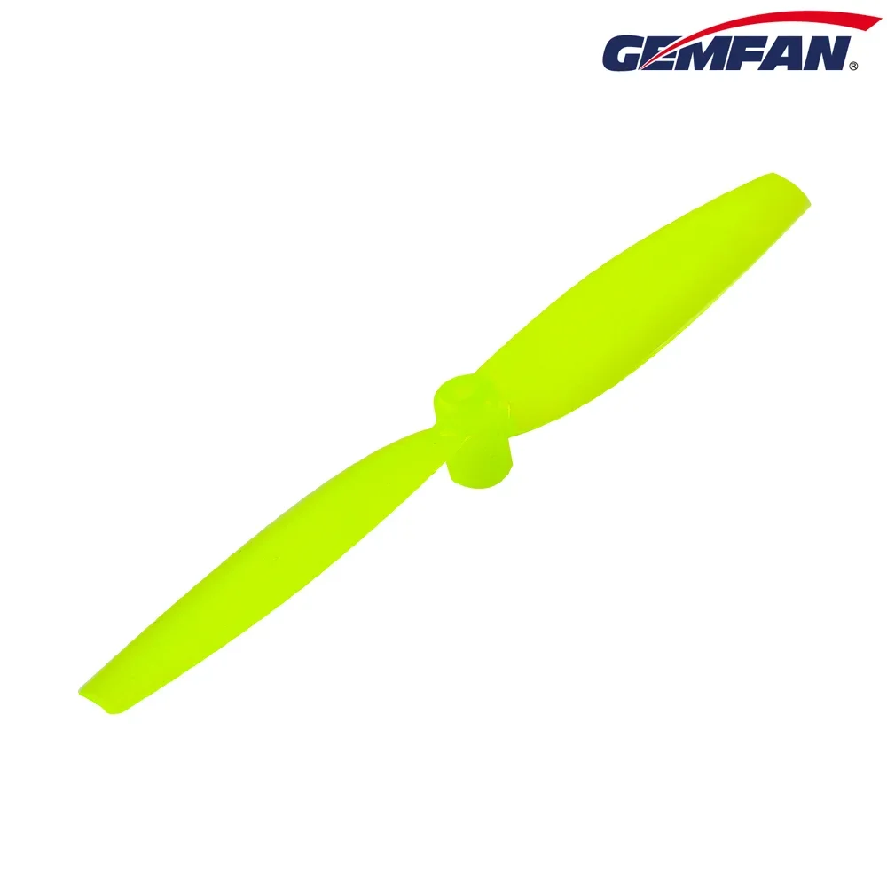 4 Pairs Gemfan Hurricane Props (65mm-2/65mmS-2) 2-Blade PC Propeller (1/1.5mm Hole, CW/CCW) - for RC Drone FPV Racing
