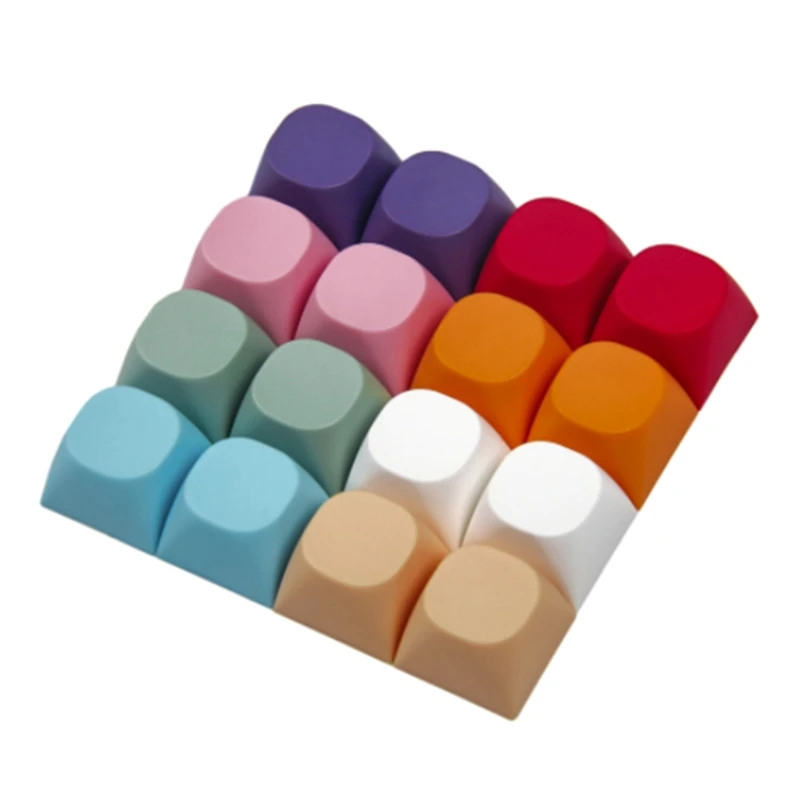 1PC PBT Thicken Keycap Mechanical Keyboard Installation Keycap Dyeing Sublimation Height Blank Optional Color