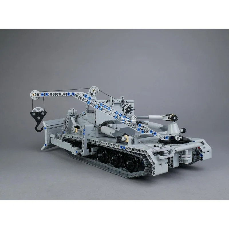 MOC-134889 nuevo modelo clásico de bloques de construcción de Bulldozer pesado, 1630 piezas, regalo de juguete de cumpleaños y Navidad para niños y niños