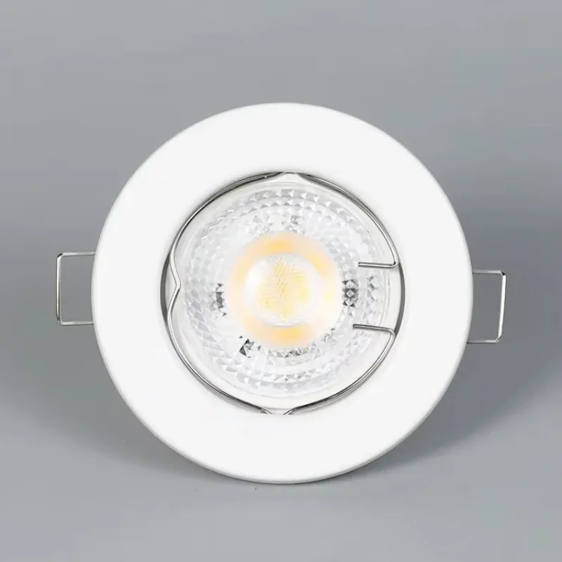 Anel dianteiro de recorte Get Off Frames, Design Downlight Luminárias com MR16 GU10 Spot Light Fittings, Decoração de iluminação doméstica, 60mm, 10Pcs