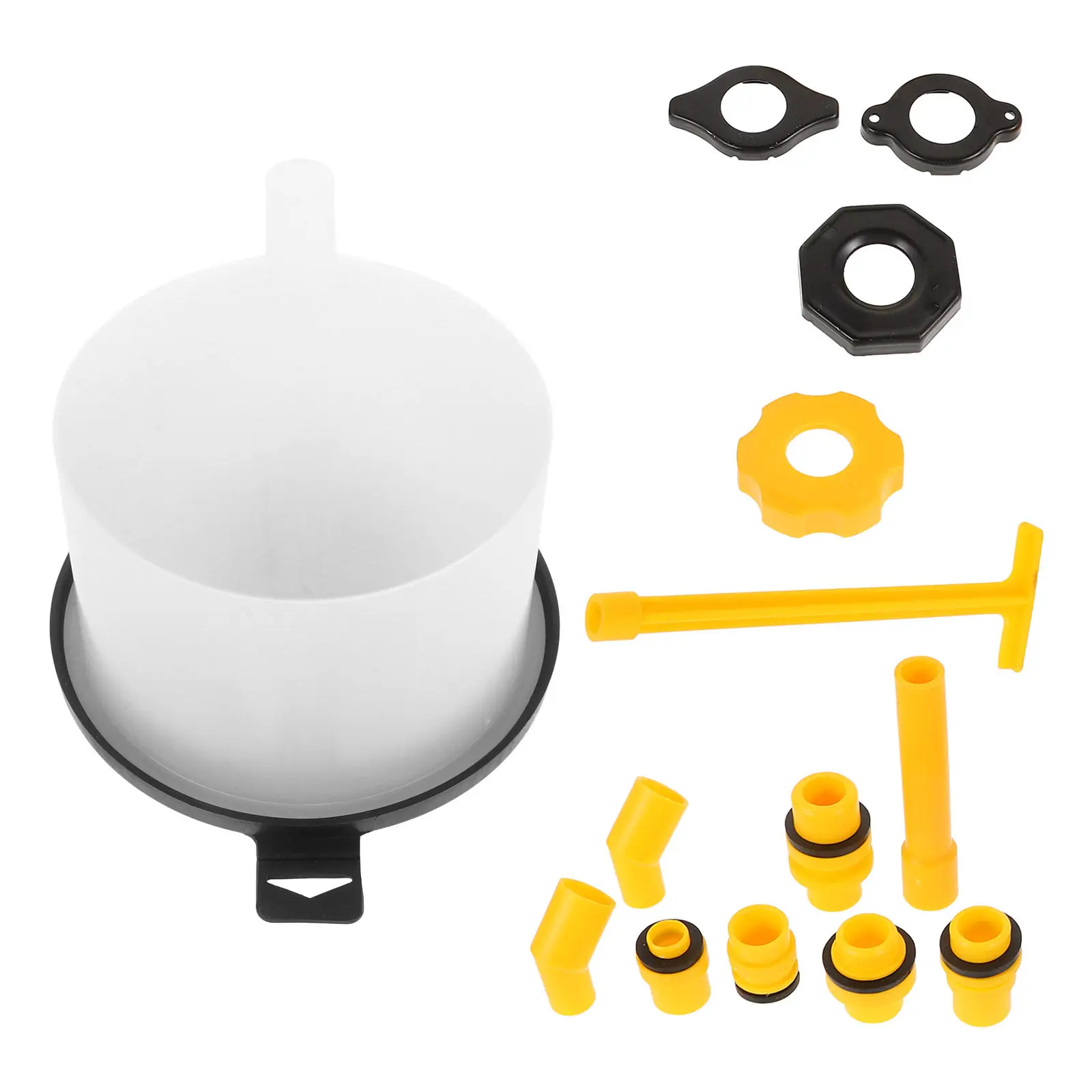 

1Set Coolant Filling Kit Automotive Radiator Funnel Set No Spill Coolant Refill Tool for Car Boat Universal Cooling System