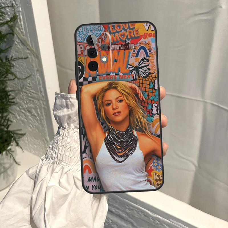 Singer Shakira Case For Samsung Galaxy A54 A34 A51 A71 A31 A11 A73 A53 A33 A13 A52 A32 A12 A14 A21S Cover