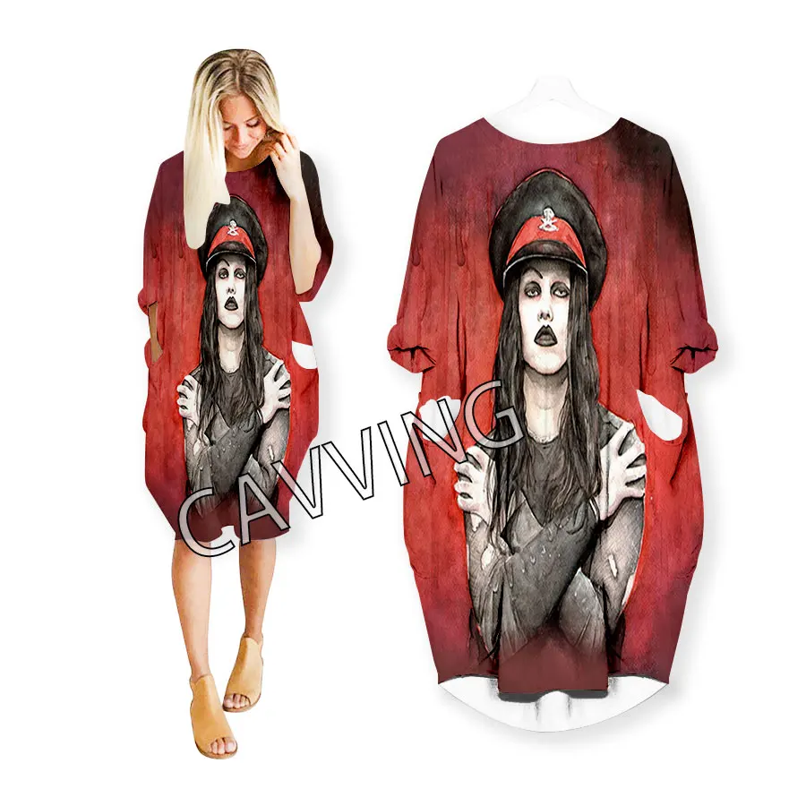 

Murderdolls Rock 3D Print Women Streetwear Women US Size Dress Fashion Harajuku Short Sleeves Clothes Women Clothing