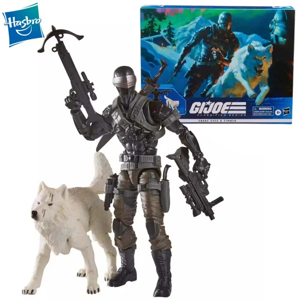 In Stock Original Hasbro G.I. Joe Classified Series Snake Eyes A Timber 6-Inch Action Figures Toys Model Toy Collection Gifts