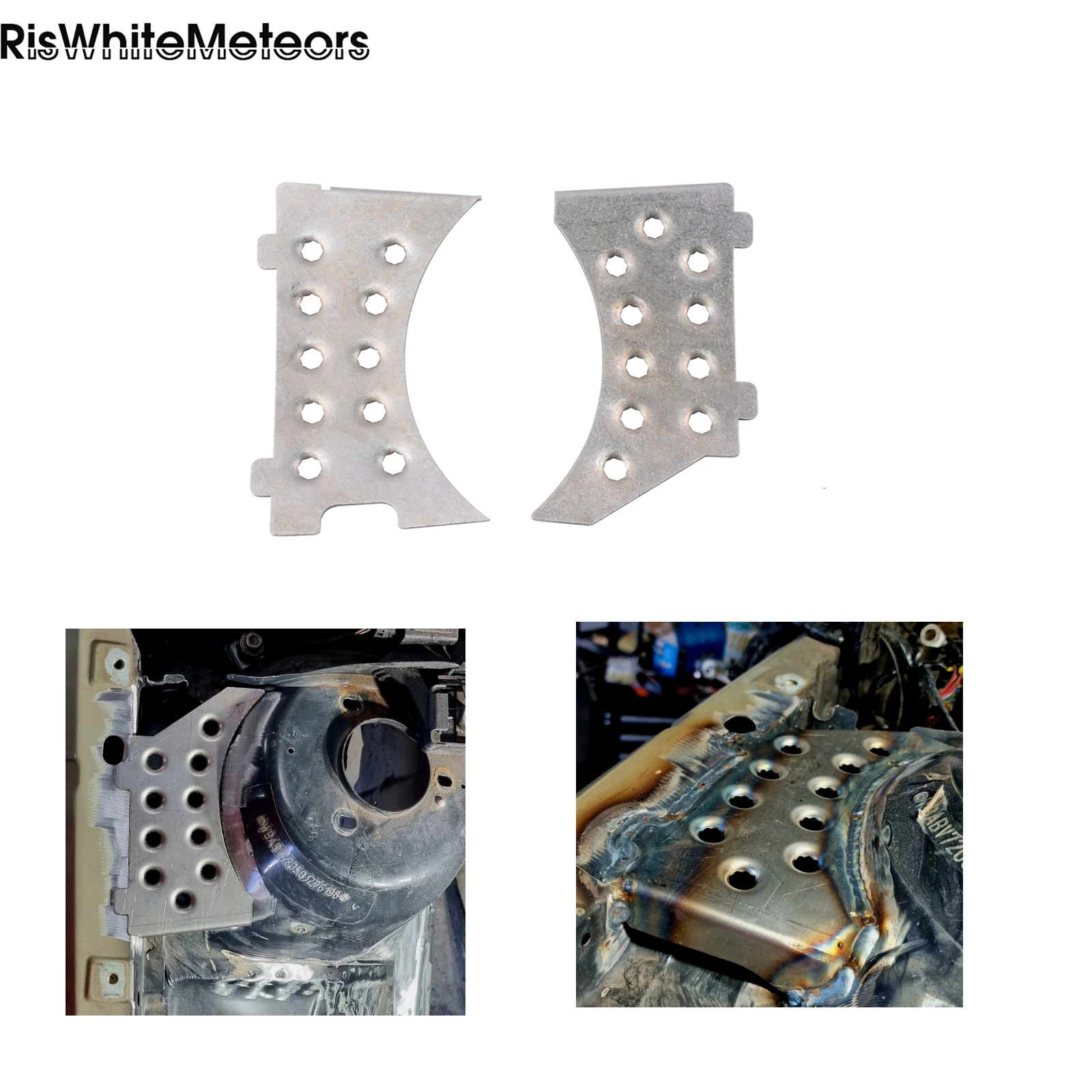 Reinforced Strut Tower Side Plates – Auto Parts for BMW E46