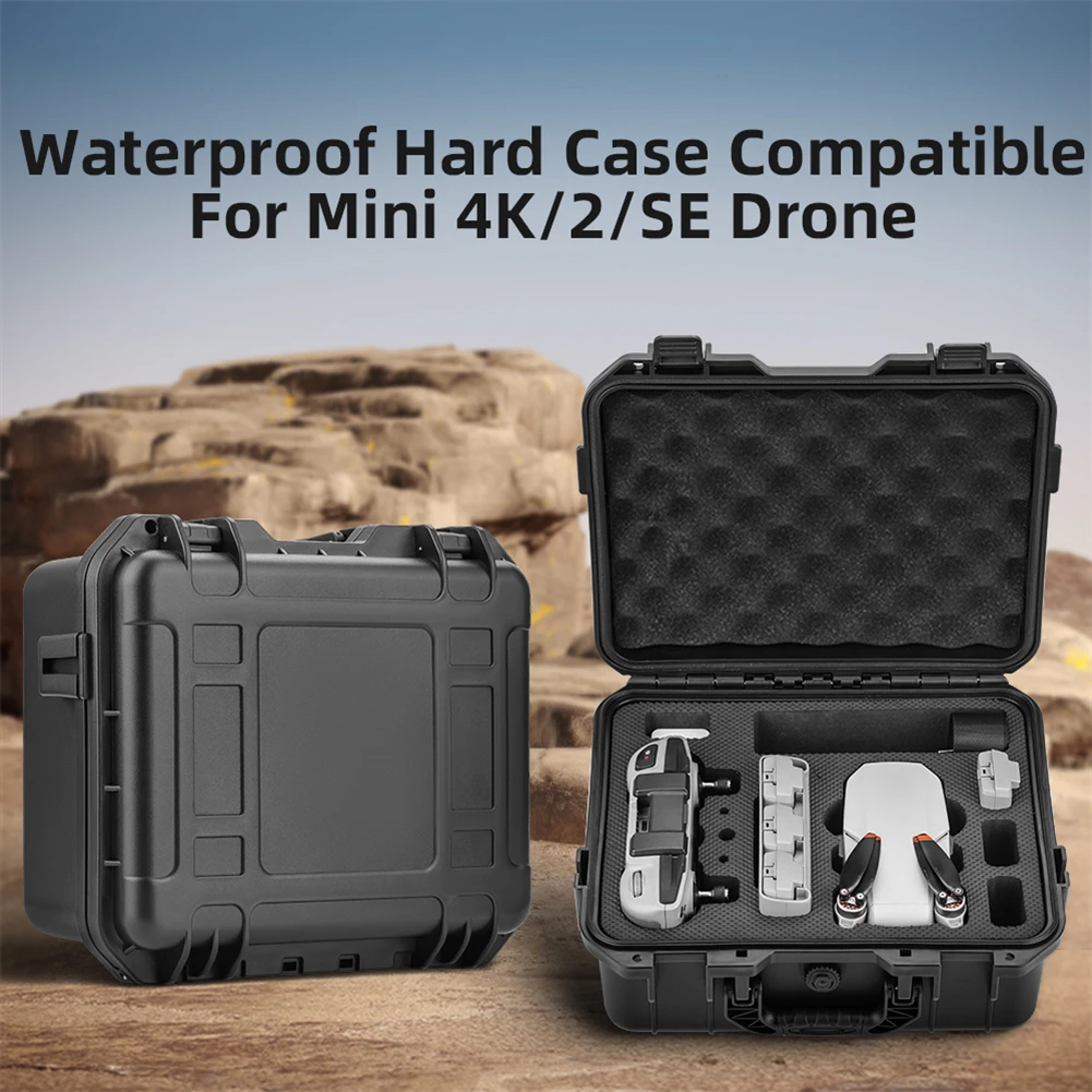 

Carrying Case Waterproof Pressure Resistant Storage Case For DJI MINI 4K/2/SE Drone Remote Controller Accessories