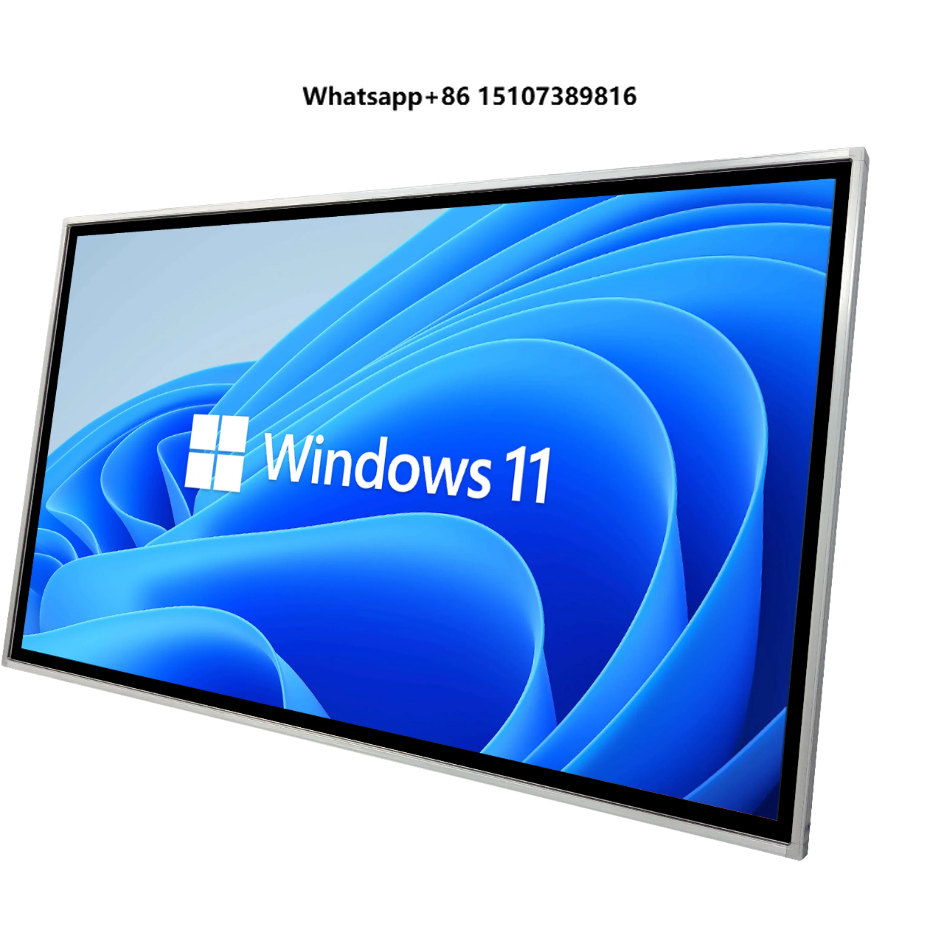 Outdoor 2500nits 55 Inch Marine LCD Display IP67 Waterproof Industrial Capacitive Touch Screen USB for Yachts