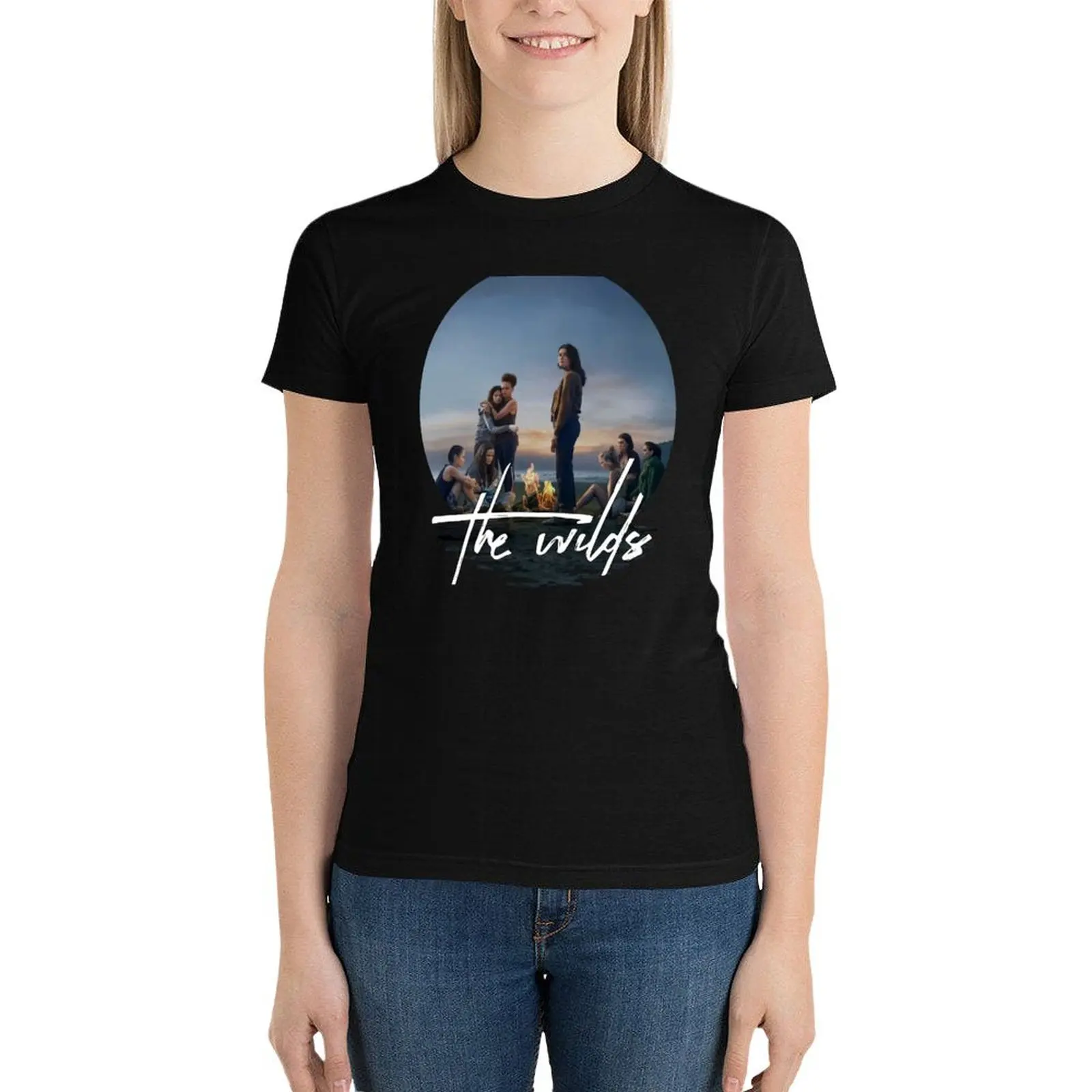 

The Wilds (TV Series) - On the Beach T-Shirt aesthetic clothes kawaii clothes t shirt Women
