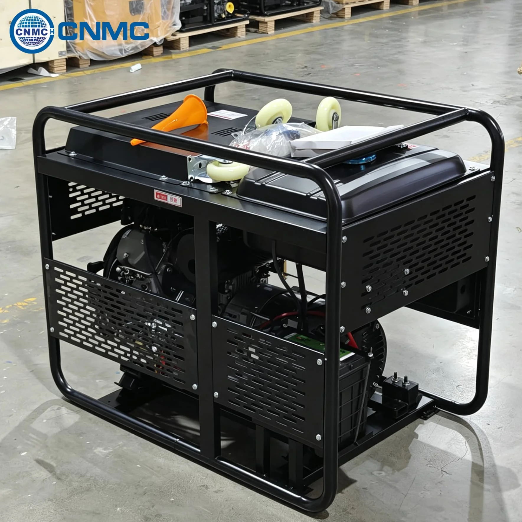 Diesel Generators 3kVA 5VA 6KVA 7.5KVA 9KVA Two Cylinder Generator With Wheel  50HZ 60HZ Electric Start CE UL Certified Home Use