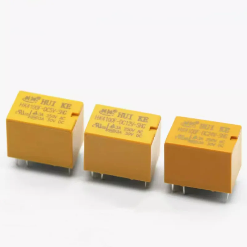 10PCS New Original Relay HK4100F-DC12V-SHG HK4100F-DC5V-SHG 6 pin 3A 3V / 5V / 9V / 12V / 24V HK4100F-DC24V-SHG HK4100F-DC3V-SHG