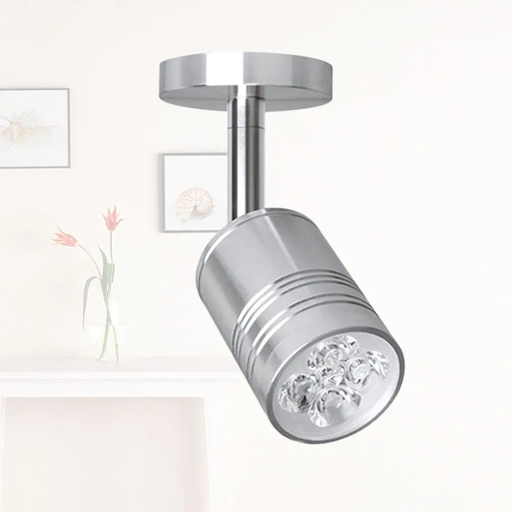 

Светодиодная лампа 5 Вт для витрин, креативный дизайн с поворотом на 360 градусов, высокоэффективное освещение для демонстрационных шкафов, для дома, офиса, кухни