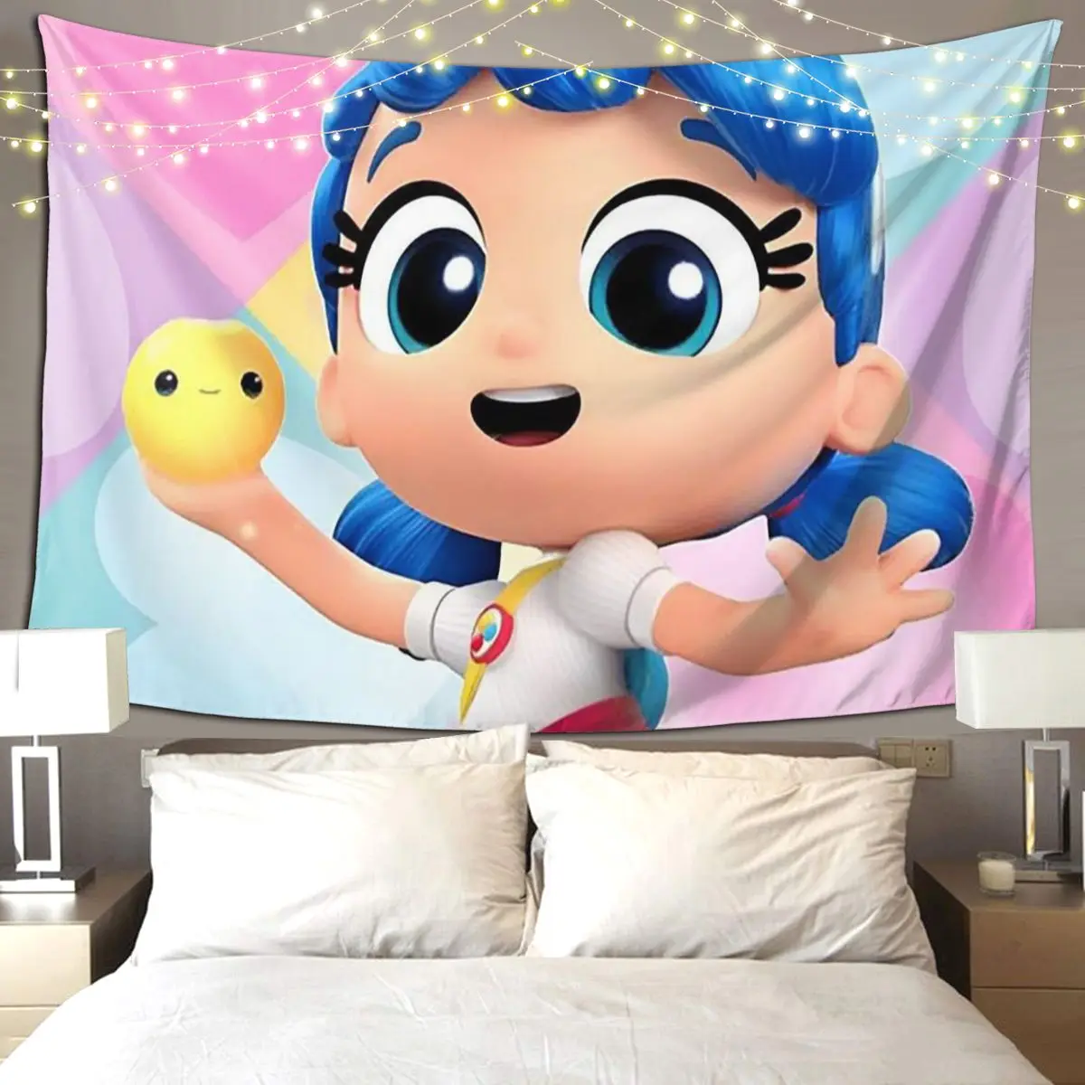 نسيج مملكة True And The Rainbow مضحك للتعليق على الحائط، ديكور منزلي جمالي، مفروشات لغرفة المعيشة وغرفة النوم #1