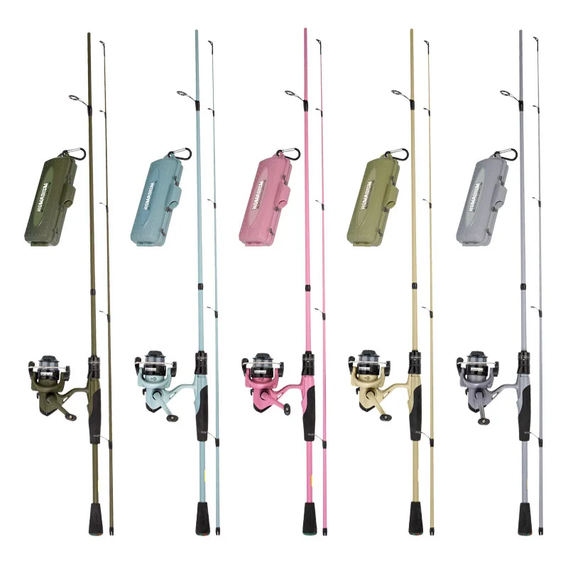

Fishing rod kit with reel with full set of accessories