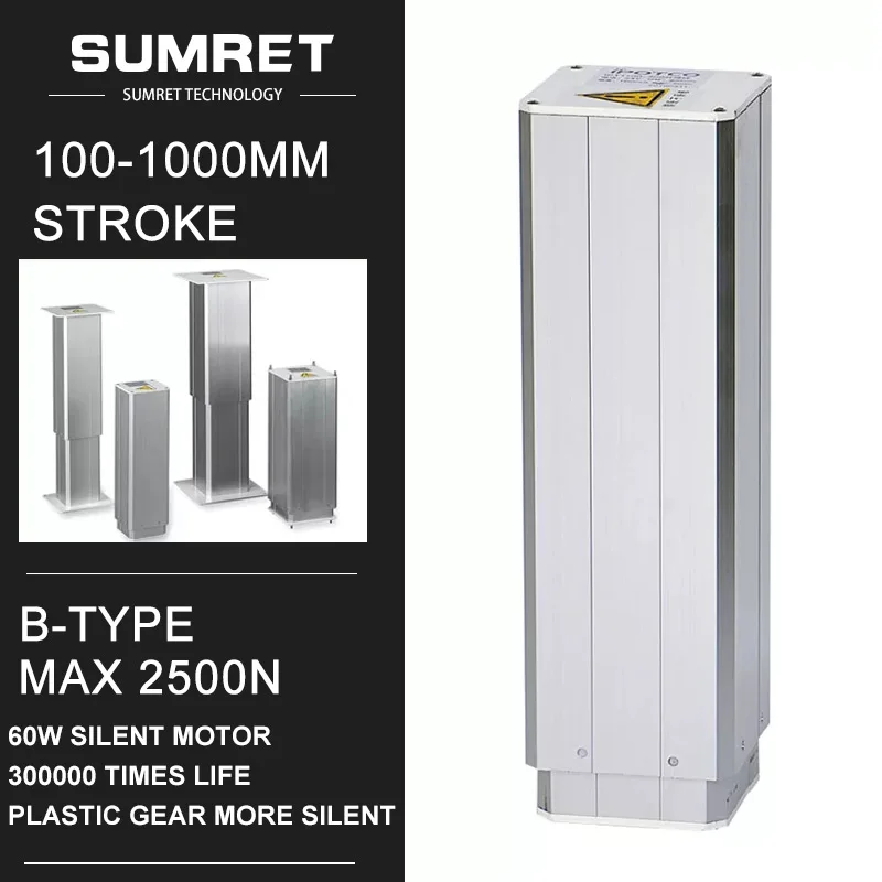 Mesa de Elevação Elétrica Plataforma Elevatória 300 Milímetros 600 Milímetros 1000 Milímetros 900 Milímetros Avc ou Mecanismo de Ajuste de Altura Cadeiras 2500n dc 12v 24v