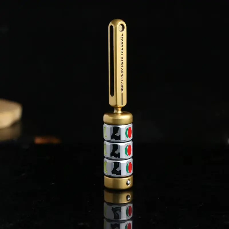 EDC Grand Slam Fidget Spinner und Slot Machine, tragbares Stressabbau-Spielzeug aus Metall für Erwachsene, Schreibtisch-Angstentlastung für ADHS, Geschenk – Detail 2