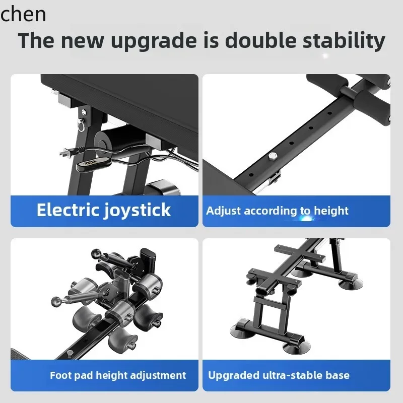 electric traction lumbar spine height increase pull hamstring fitness inverted artifact automatic cervical stretcher