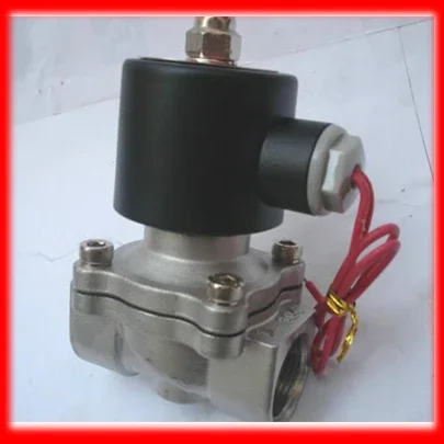 

1/2'' Normally Closed 2 Way SS304 Stainless Steel Electric Solenoid Valve Water Diesel 2S160-15.12v 24v 220v