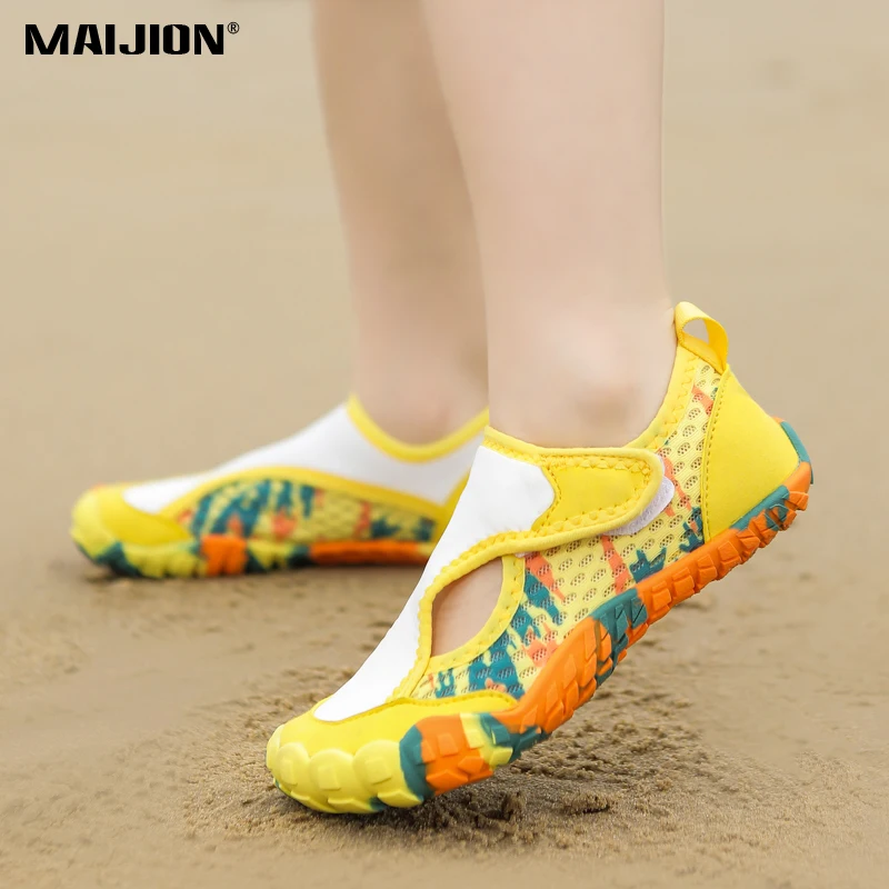 

Non-slip Kid's Beach Wading Shoes Breathable Children Aqua Shoes Boys Girls Quick Drying Water Sports Shoes for Swimming Surfing