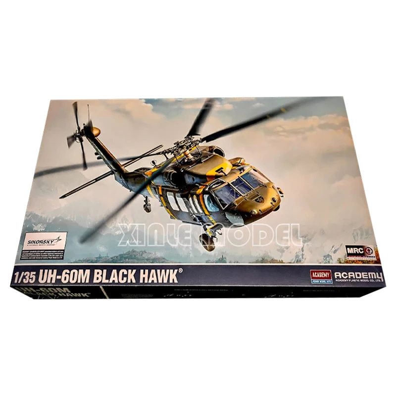 

Academy Scale Model Kit 12135 US Army UH-60M Black Hawk Universal Helicopter 1/35