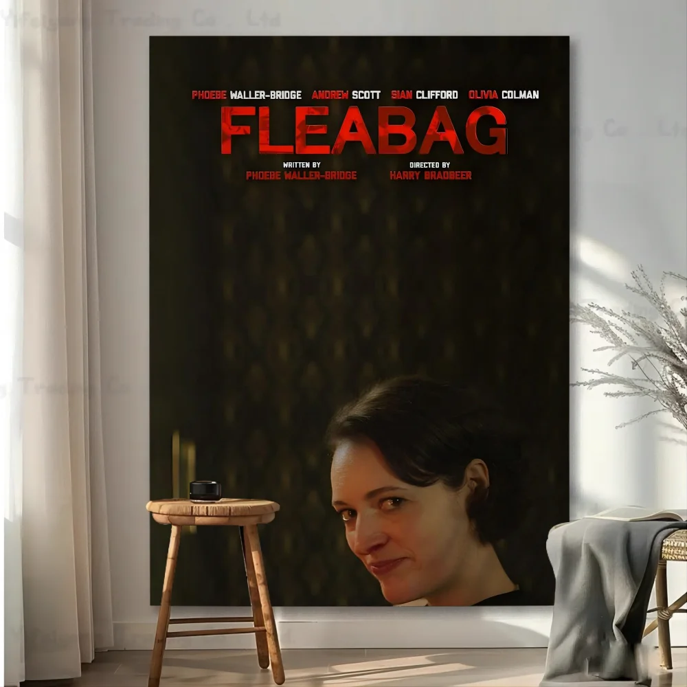 Classic Tv Show Fleabag Printed Large Wall Tapestry Hanging Tarot Hippie Wall Rugs Dorm Home Decor