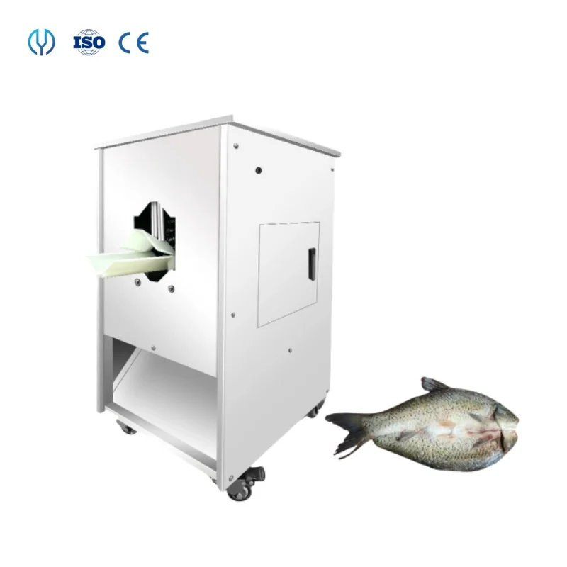 Industrial Gutter Fish Splitting Machine Fish Killer Scaler Remover Automatic Fish Scaling Gutting Cleaning Machine  for Sale