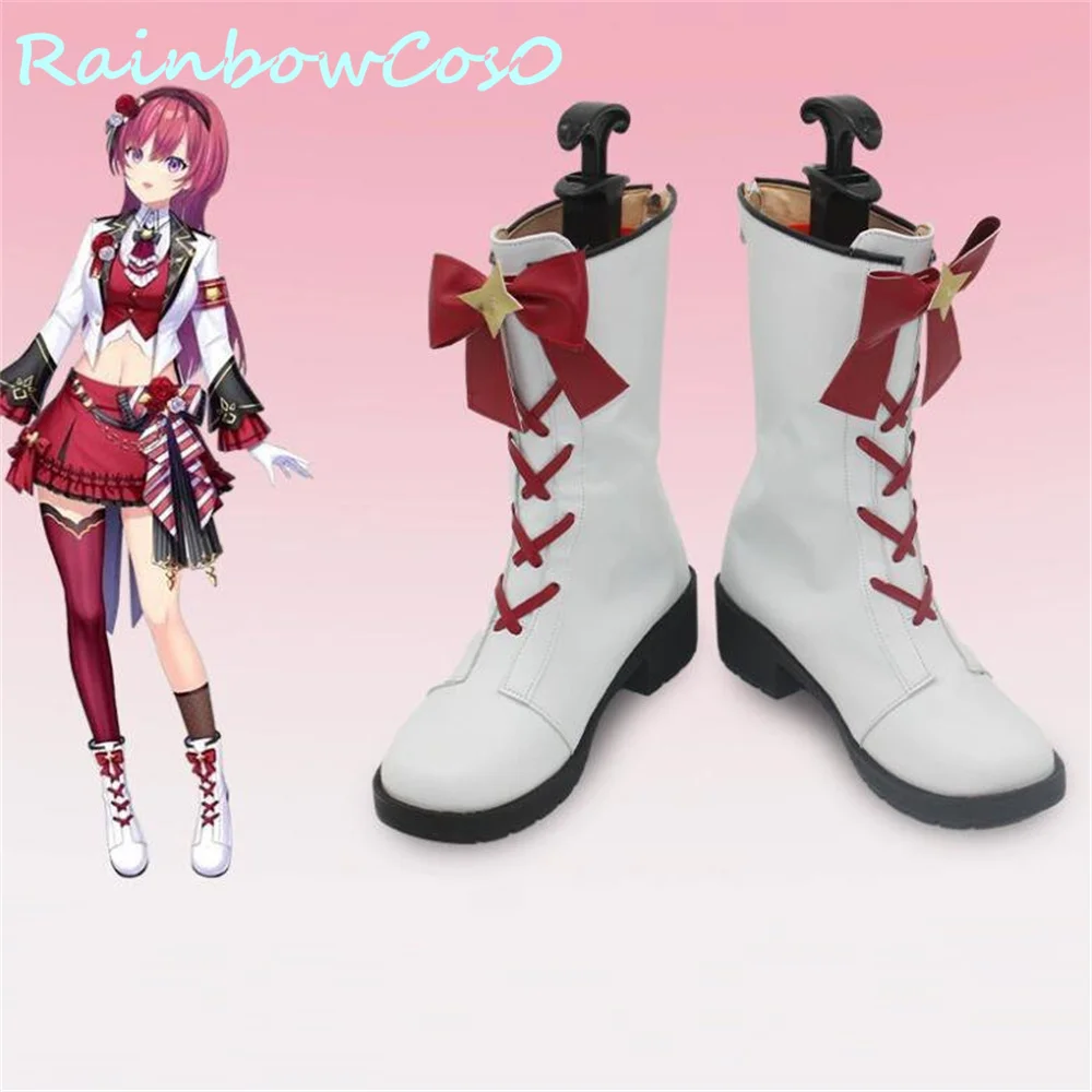 

Amagase Muyu Virtual YouTuber VTuber Cosplay Shoes Boots Game Anime Halloween Christmas RainbowCos0 W3540