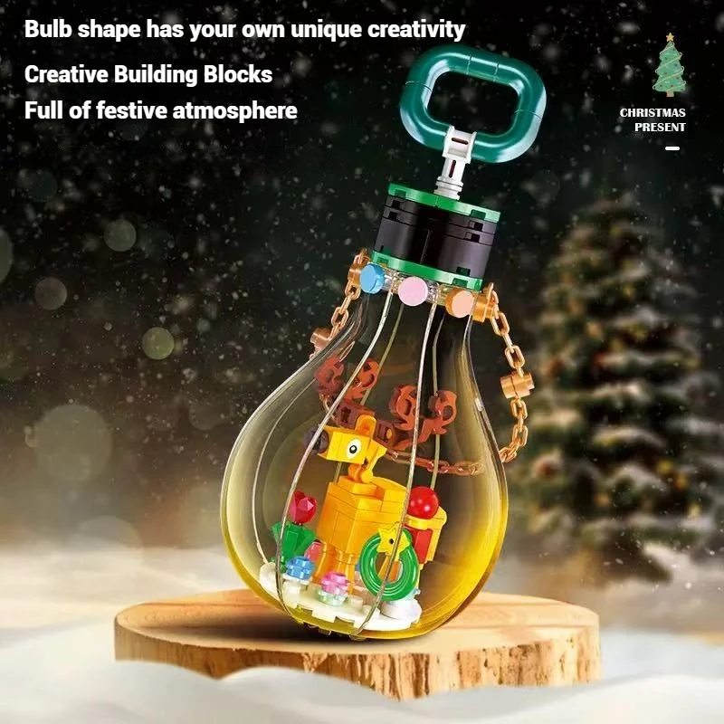 Giocattoli natalizi, regali, decorazioni per la casa, alberi di Natale, modelli di Babbo Natale, blocchi di costruzione, regali natalizi per bambini