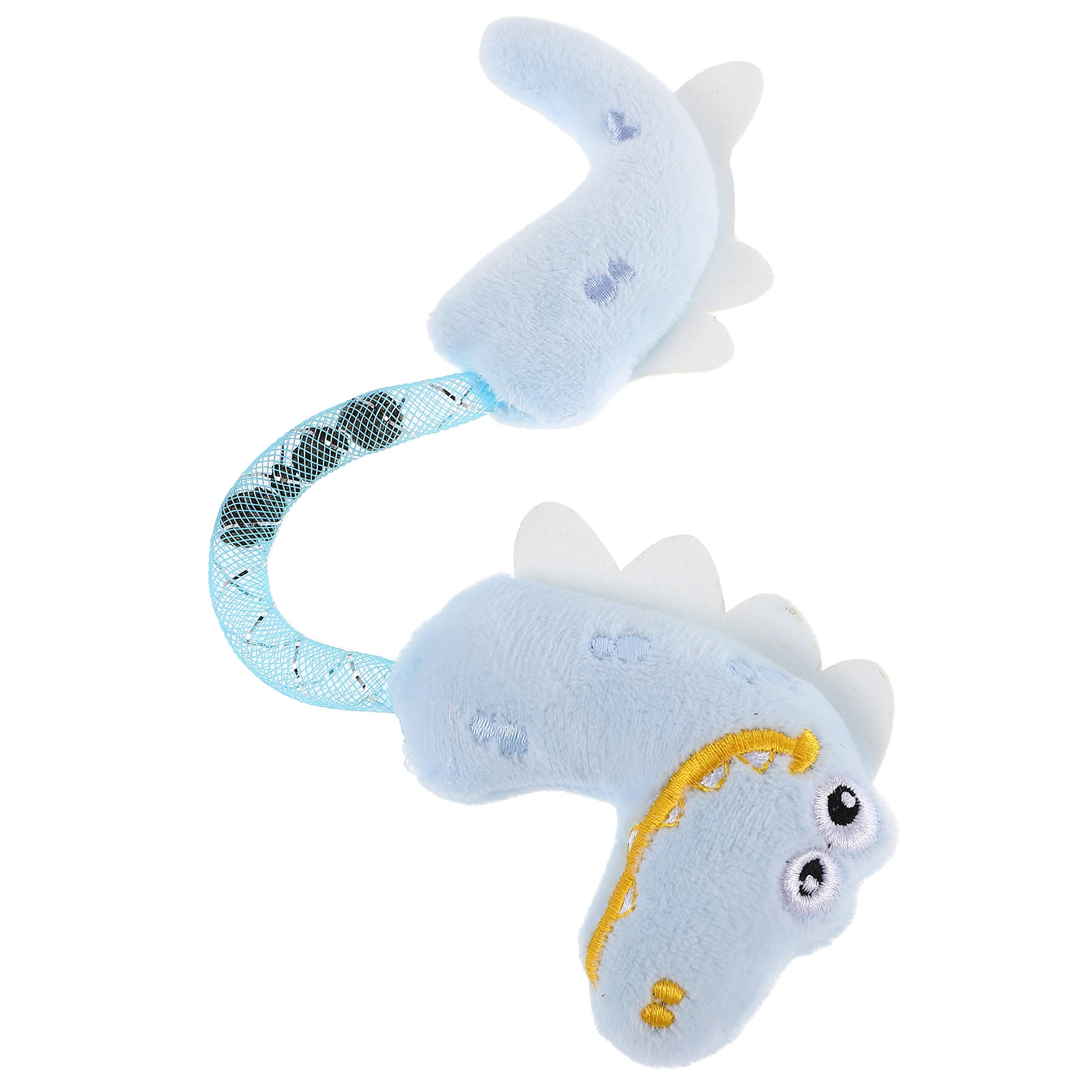 

Durable Cat Toys Cartoon Dinosaur Shape Chewing Teeth Cleaning Indoor Soft Toy for Cats Pet Supplies