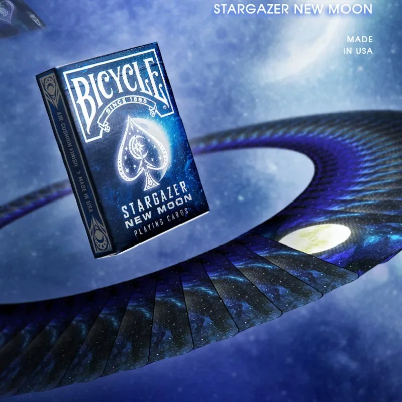 Bicycle New Moon Playing Cards Space Galaxy Deck Collectable Poker Magic Card Games Magic Trick Props
