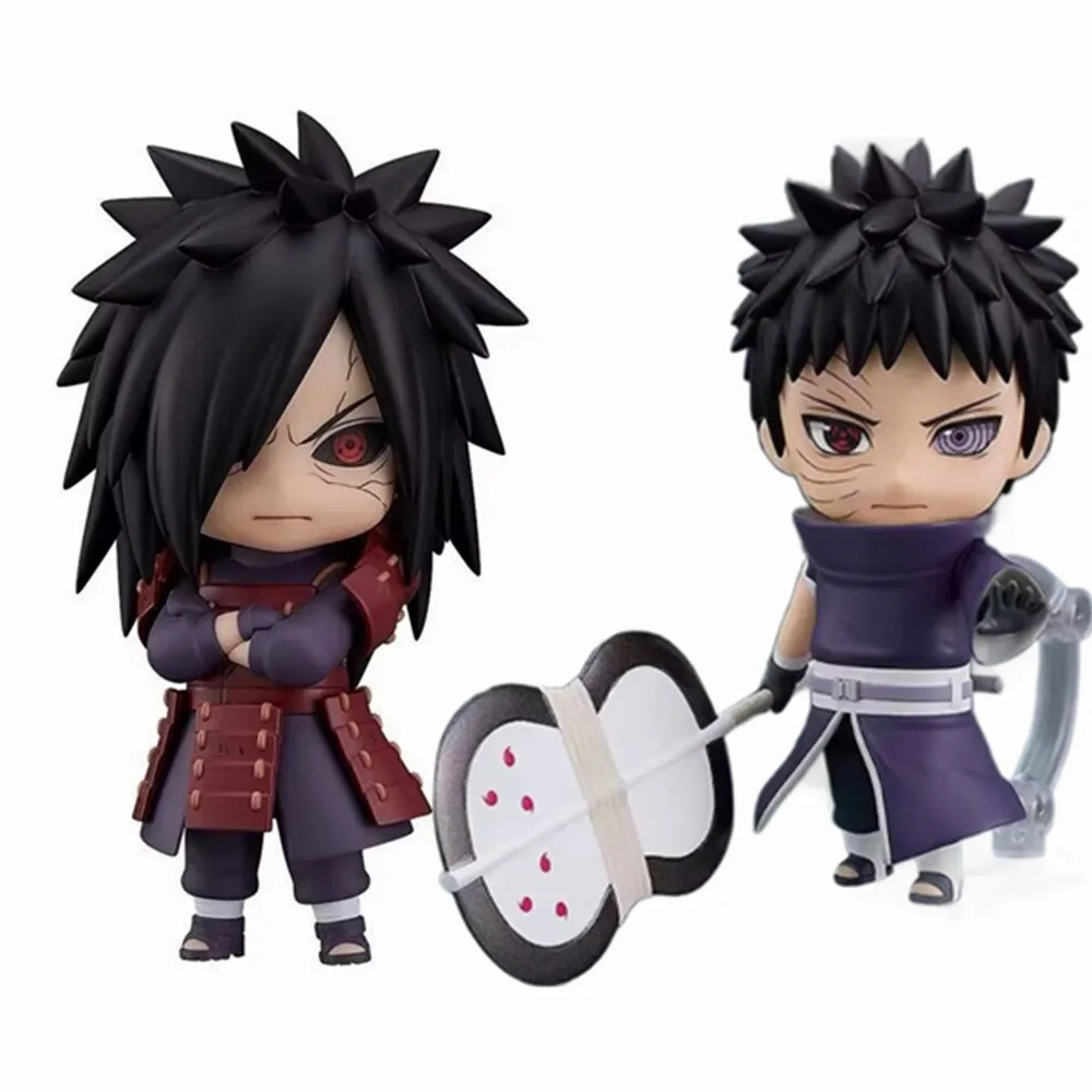 Figuras de anime naruto uchiha madara 2175 uchiha ovito 2120 figura de ação modelo shippuden brinquedos para crianças coletor de pvc 10cm
