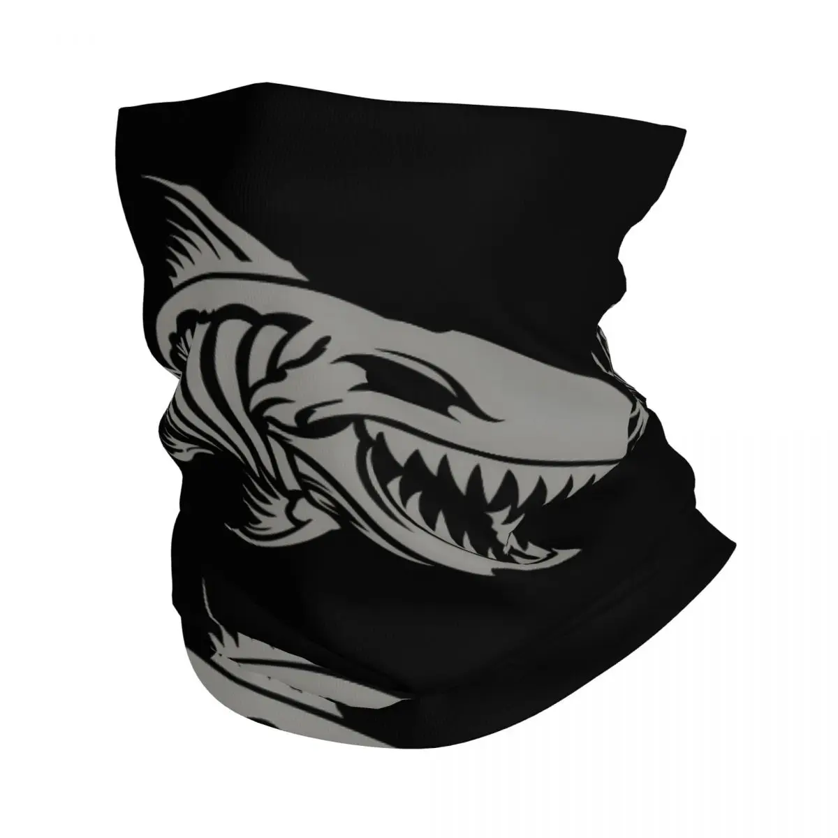 Skeleton Bone Fish Thin Wrap Scarf Bandana Neck Gaiter Face Cover Headband