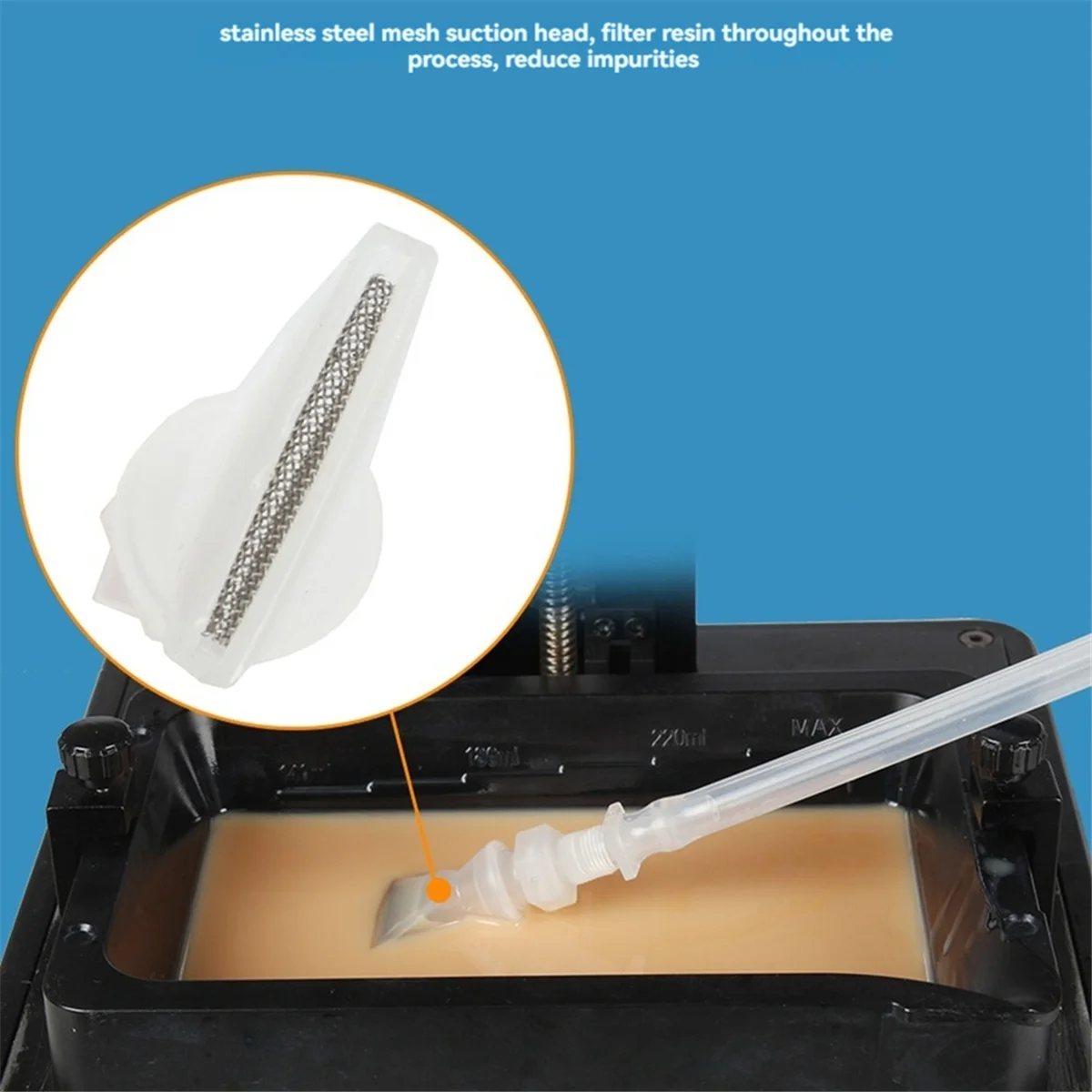 T88C 光硬化樹脂電気リクレーマー濾過フィルター USB 3D プリンタ用樹脂回収ユニット