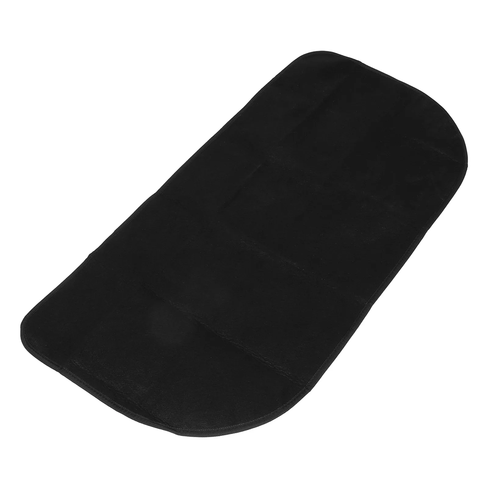 

Fireplace Floor Mat Wood Proof Rug Pit Fireproof Indoor Polyester Stove Half Round Hearth Pad Heat Resistant Fireplace Accessory