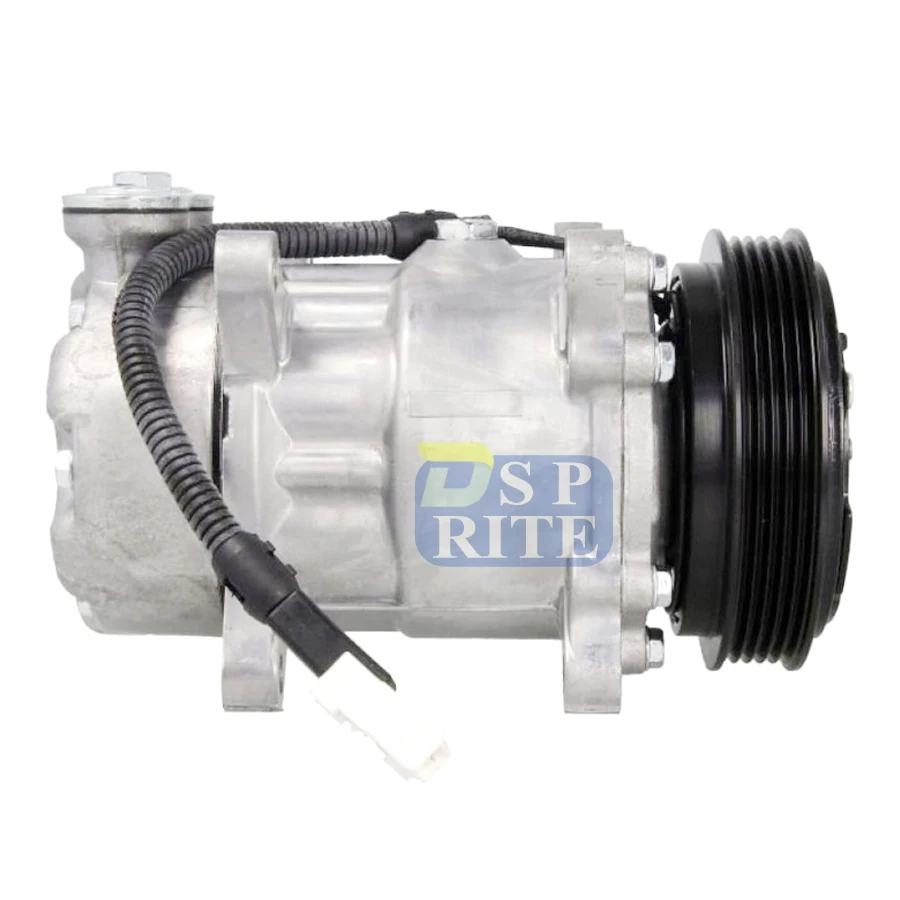 9628239480 For Peugeot 206 Car Ac Compressor A/C 6453CN 6453EH 6453FS 6453JG 6453JK 40405087 9611111780 SANDEN SD6V12 1412 1431