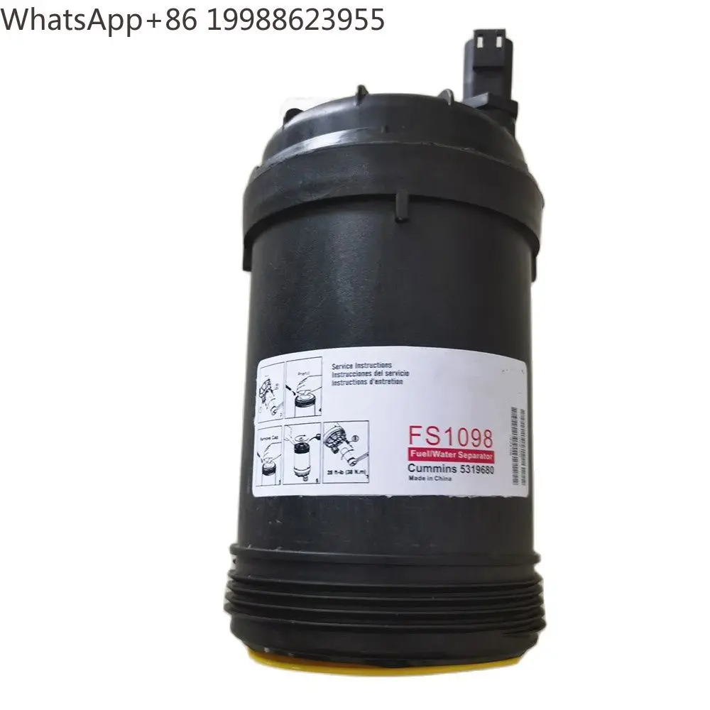 FS1098 Fuel Filter For Fleetguard  Engine B6.7 L9 ISL8.9 FH21462 5308722 5319680 FS20038 Fuel Water Separation Filter