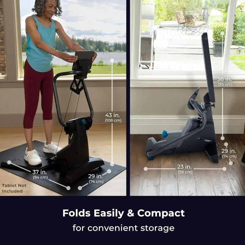 orm Home Gym Strength Trainer - Low-Impact Total Body Cable Resistance - TeeterMove Personal Training App