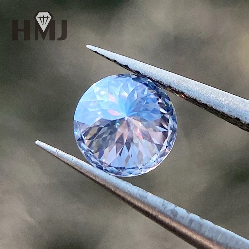 Moissanit-Diamant, mehrfarbig, rund, 100 Facetten, mit GRA-Zertifikat, DIY-Ring, Halskette, Ohrringe für die Schmuckherstellung, Großhandel – Detail 38