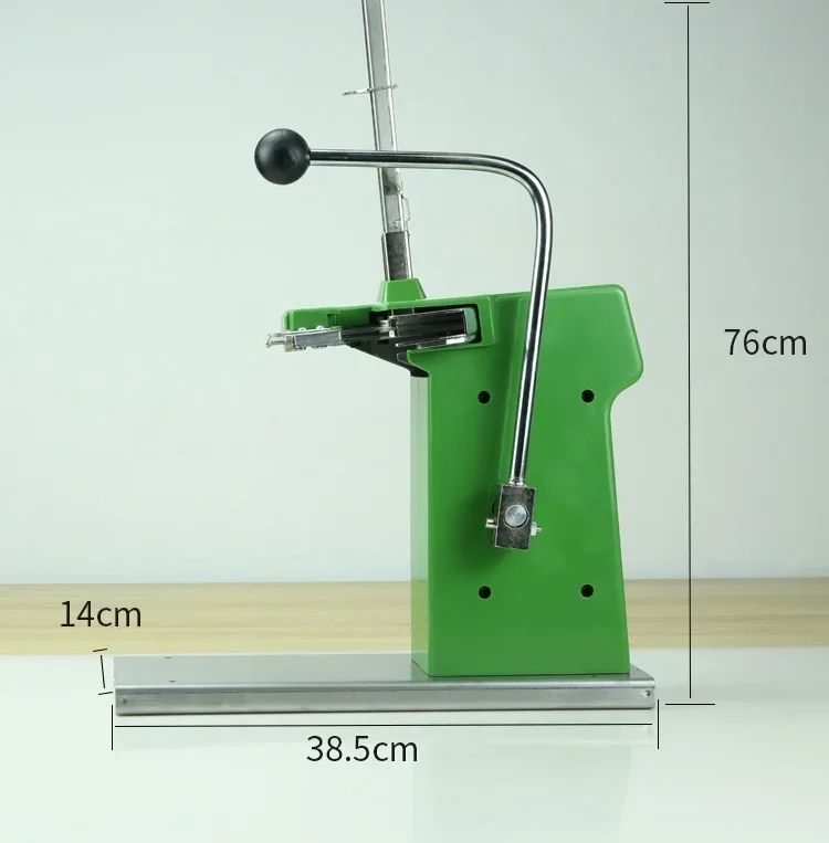 Produtos agrícolas que empacotam a máquina de amarrar saco plástico do saco da rede da malha do empacotador vegetal