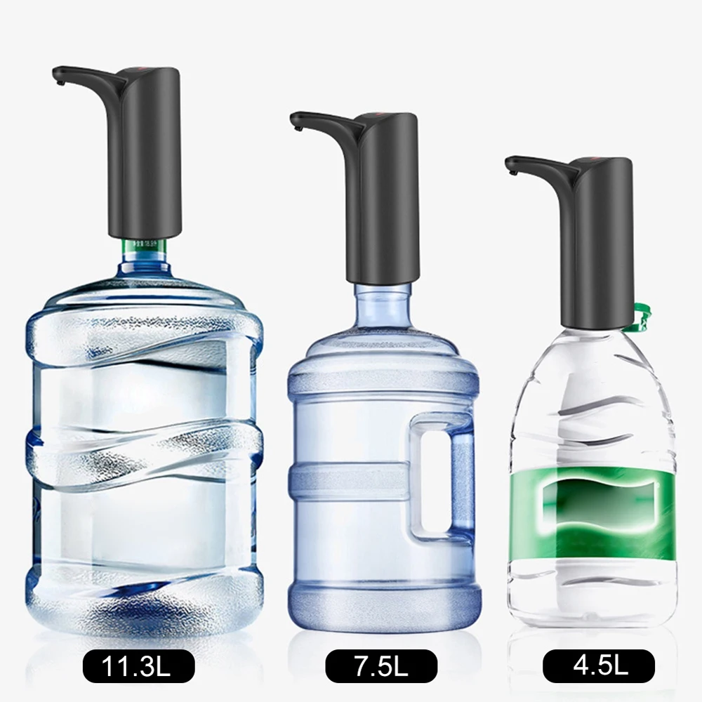 AA94-Electric Water Dispenser Automatic USB Water Bottle Pump Household Gallon Drinking Bottle Switch Smart Water Pump