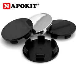 4PCS 51mm Outer 46mm Inner Car Wheel Center Cap Wheel Rim Hub Caps Dustproof Cover