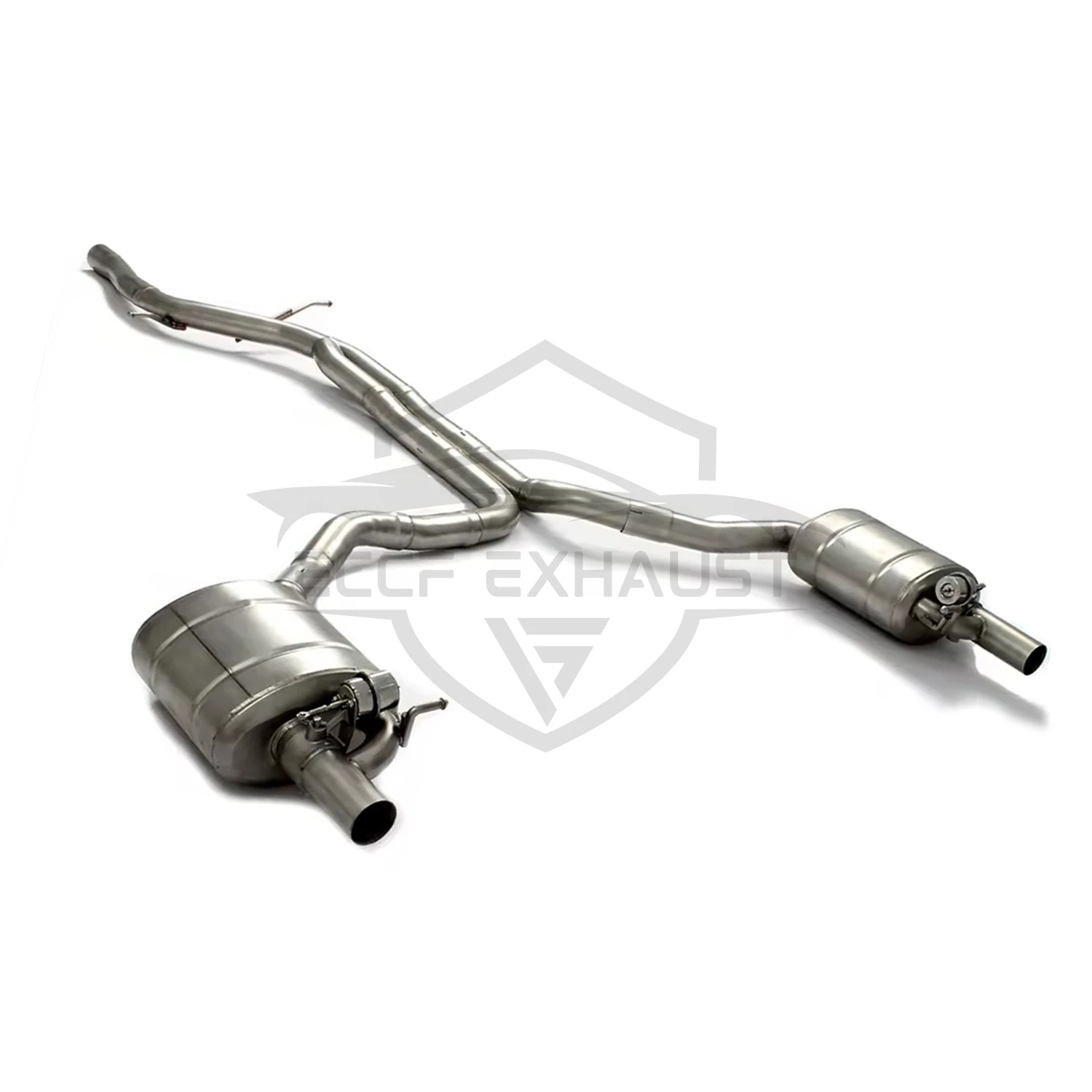 Pneumatic Valved Stainless Steel Catback Exhaust for Audi C8 2.0T 3.0T Freely Adjustable Sound