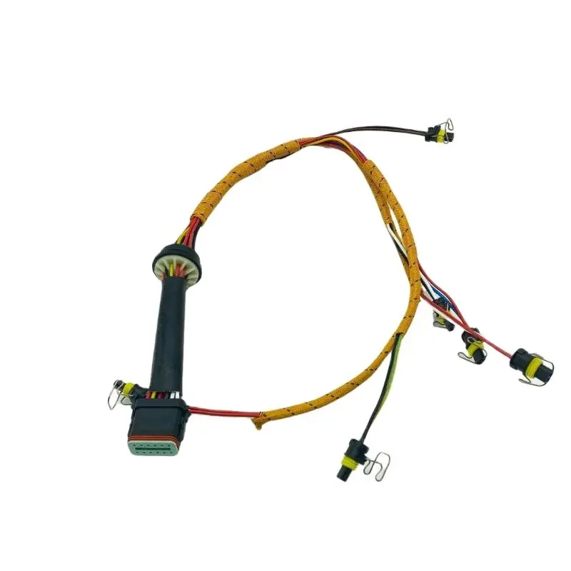 222-5917 2225917 520-1511 Fuel Injector Wiring Harness C7 C9Excavator Harness Fit For Caterpillar 325D 329D Car Trunk Excavator