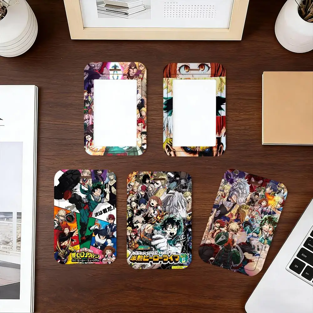 Anime My Hero Academia Lanyard Card Holders Student ID Card Holders Neckband Card Holders Access Control Accessories Gifts