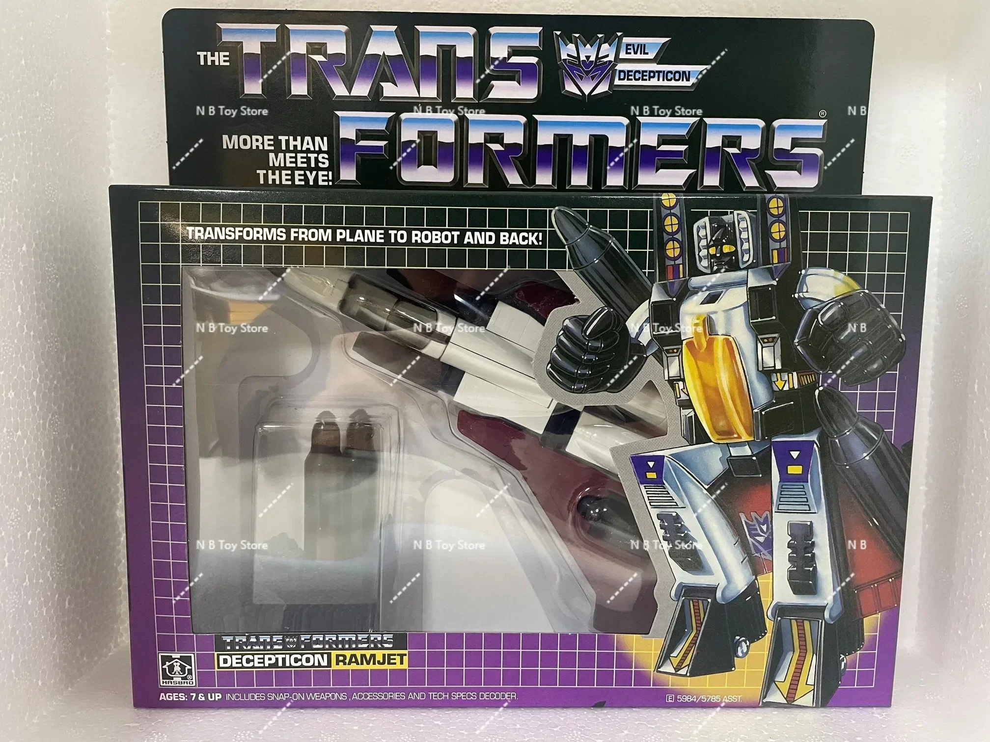 Transformation G1 réédition KO Diger Ramjet Skywarp Thundercracker Starscream poussée figurine jouet cadeau Collection