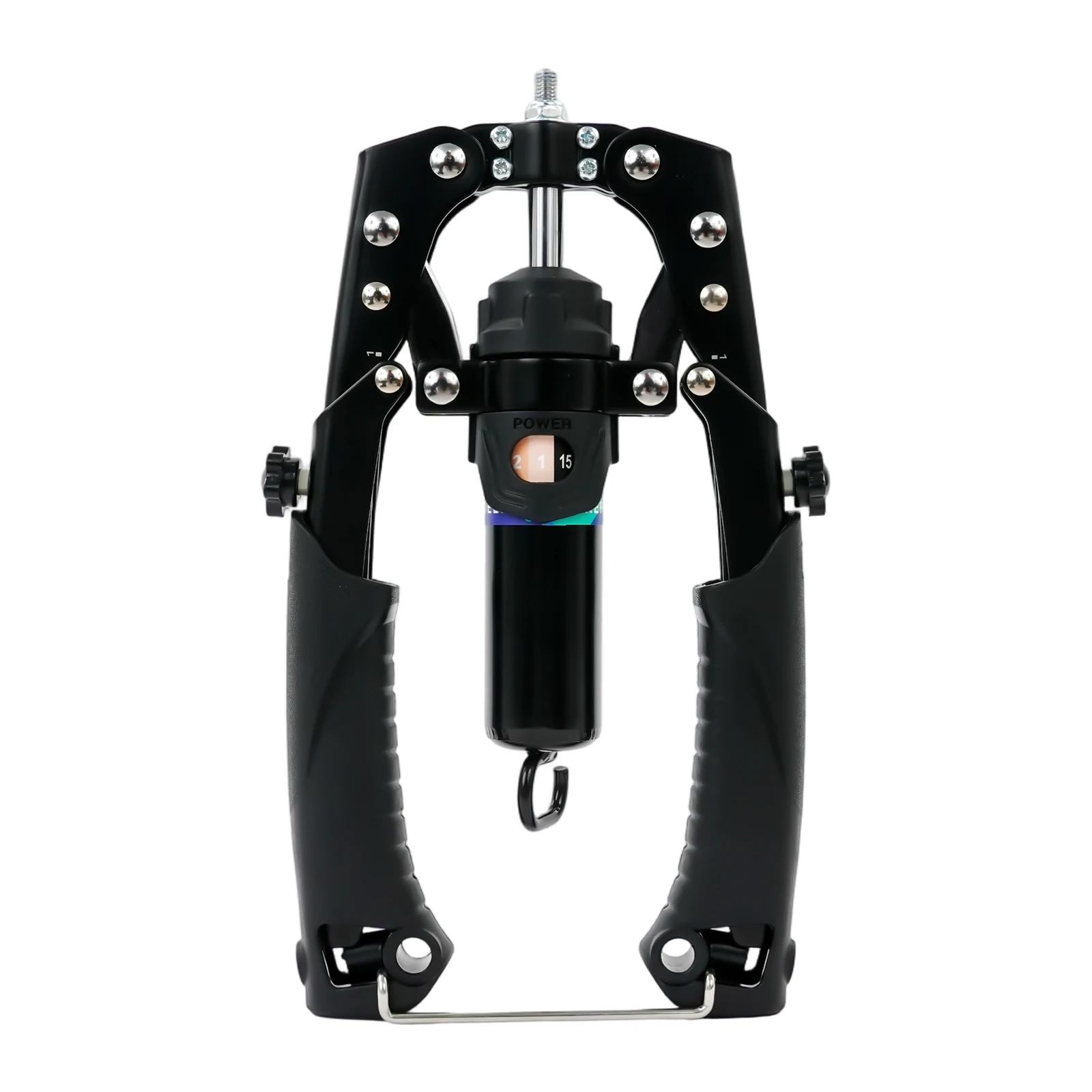 Hydraulic Power Twister Spin Button Arm Blaster Forearm Workout Equipment Adjustable 22-440lbs for Arms, Legs, Biceps, Etc