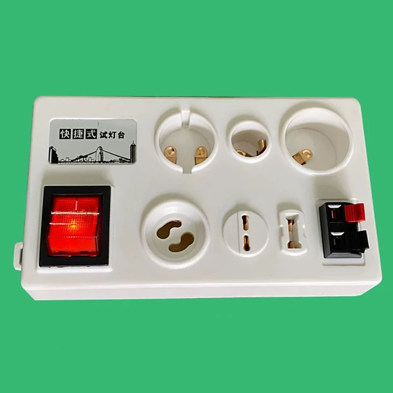 Hot Sale LED Electric Power Voltage Power Tester Led Tester For E27/B22/E14/GU10/G4-G9 Light Bulb Tester Multi-purpose Tester