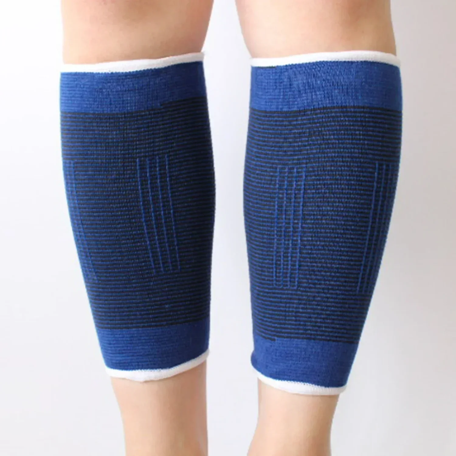 

1 Pair Leg Support Sleeve Elastic Compression Leg Sleeve Bandage Pain Relief Sports Cycling Leg Wrap sport Protection