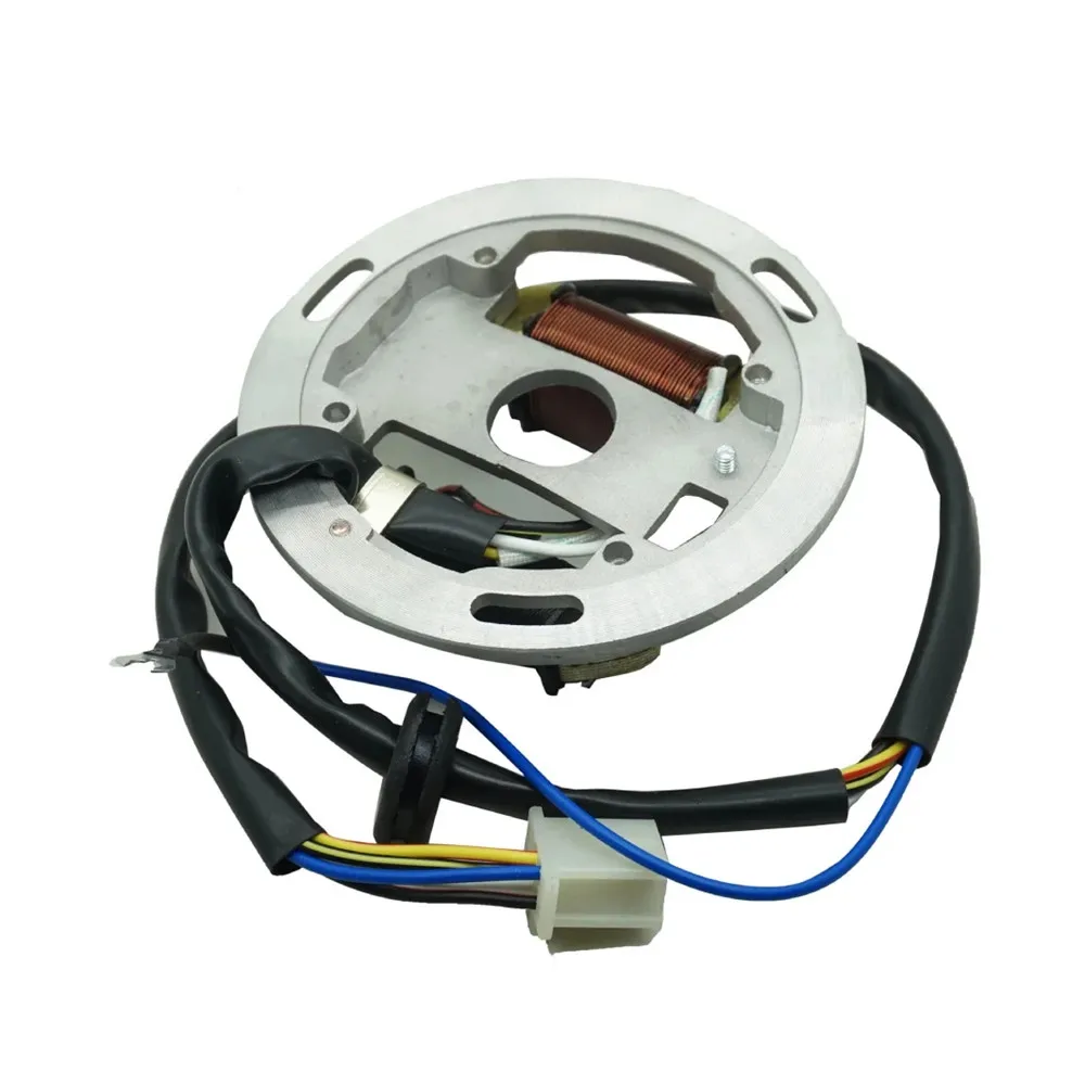 Imagem -02 - Kit Rotor Interno para Motocicleta Estator de Ignição Bobina Magneto com Placa para Suzuki Stroke 100cc ax 100 2t Fr80 Scooter Ax100