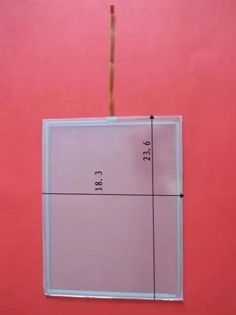 

10,4-дюймовая 4-проводная сенсорная панель MP270B-10 6AV6545-0AG10-0AX0, 235 мм * 182 мм, гибкая 150 мм, ремонт сенсорной панели, замена