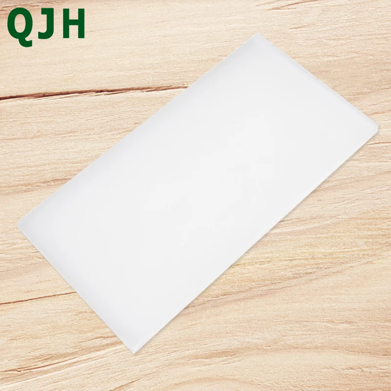 QJH 20x10cm High Quality PVC White Cutting Board Rubber Mallet Mat Leather Craft Tools For Cutting Punching Stamp Blocks